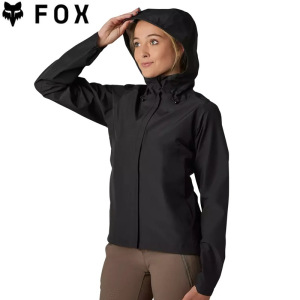 Dámská bunda na kolo FOX Womens Ranger 2.5L Water Jacket Black 2024