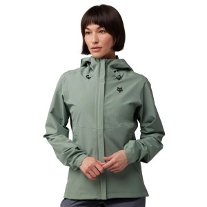 Dámská bunda na kolo FOX Womens Ranger 2.5L Water Jacket Moss 2024