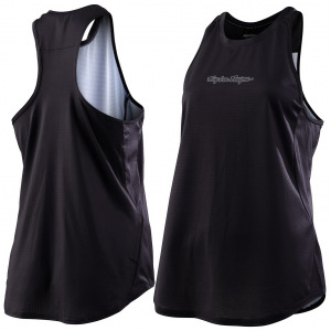 Dámské tílko na kolo TroyLeeDesigns Womens Luxe Tank Top Solid Black