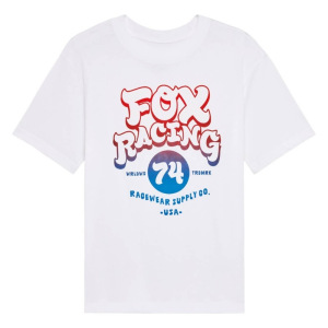 Dámské tričko FOX Womens Racewear SS Tee White