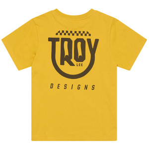 Dámské tričko TroyLeeDesigns Womens Smiley Short Sleeve Tee Golden