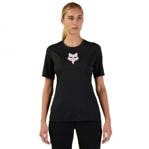 Dámský MTB dres FOX Womens Ranger SS Jersey FoxHead Black 2024