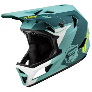 Dětská bmx helma FLY Rayce Helmet Youth Matte Teal Hi-Vis