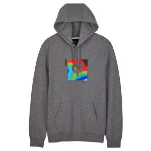 Dětská mikina FOX Youth Scans Pullover Hoody Heather Graphite