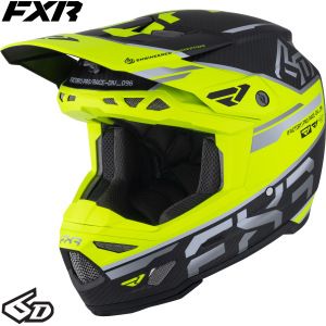 Dětská MX helma FXR 6D ATR-3 Youth Helmet HiVis 2026