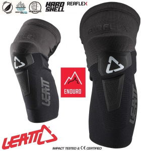 Dětské chrániče kolen Leatt Knee Guard ReaFlex Hybrid Junior Black 