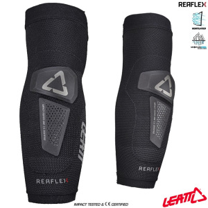 Dětské chrániče loktů Leatt Elbow Guard ReaFlex Hybrid Junior Black