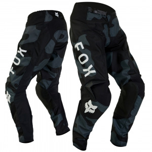 Dětské kalhoty na motokros FOX 180 Pant Youth BNKR Black Camo 2026