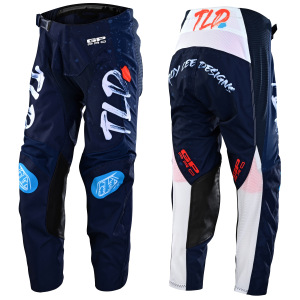Dětské kalhoty TroyLeeDesigns GP Pro Pant Youth Partical Navy Orange