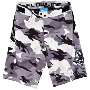 Dětské kraťasy na kolo TroyLeeDesigns Youth Flowline Short Spray Camo White 2024