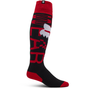 Dětské ponožky FOX Youth 180 Sock Race Spec Flo Red 2025