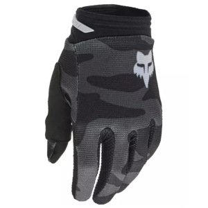 Dětské rukavice FOX Youth 180 BNKR Glove Black Camo 2025