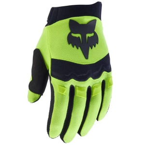 Dětské rukavice FOX Youth Dirtpaw Glove Race Flo Yellow 2026