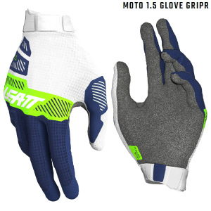 Dětské rukavice Leatt Moto 1.5 Glove Junior Blue 2024