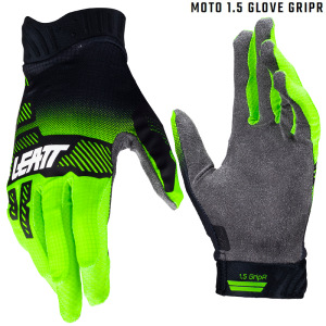 Dětské rukavice Leatt Moto 1.5 Glove Junior Lime 2024