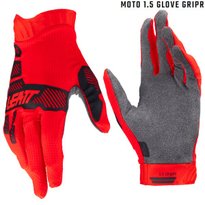 Dětské rukavice Leatt Moto 1.5 Glove Junior Red 2024