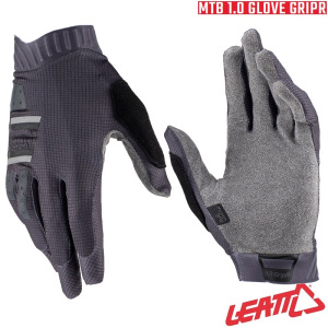 Dětské rukavice Leatt MTB 1.0 GripR Junior Glove Stealth 2023