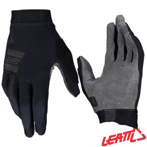 Dětské rukavice Leatt MTB 1.0 GripR Junior Glove Stealth 2024