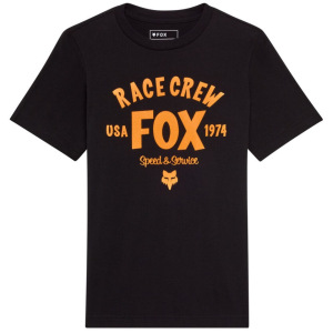 Dětské tričko FOX Youth Slogan SS Tshirt Black