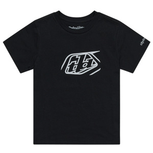 Dětské tričko TroyLeeDesigns Youth Badge Short Sleeve Tee Black