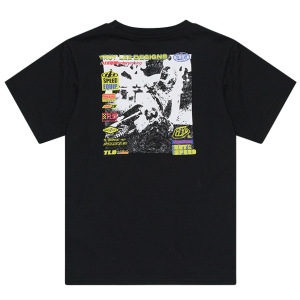 Dětské tričko TroyLeeDesigns Youth Overload Short Sleeve Tee Black