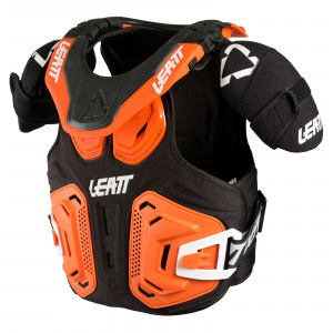 Dětský chránič krku a těla Leatt Fusion Vest 2.0 Junior Orange 2025