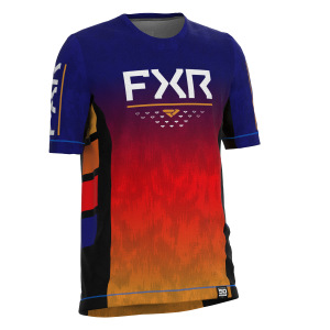 Dětský dres na kolo FXR Youth ProFlex UPF SS Jersey Anodized