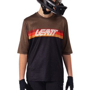 Dětský dres na kolo Leatt MTB Enduro 3.0 Junior Jersey Black 2025