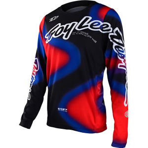 Dětský dres TroyLeeDesigns GP Pro Jersey Youth Lucid Black Red