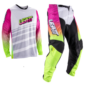 Dětský komplet LEATT Moto 3.5 Ride Kit Junior Retro Pink 2026