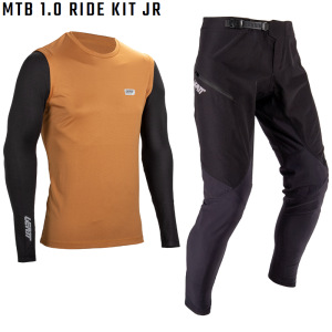 Dětský komplet na kolo LEATT MTB 1.0 Ride Kit Junior Rust 2025