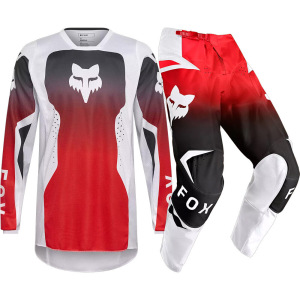 Dětský komplet na motokros FOX 180 Youth Shield Flo Red 2026