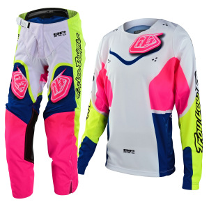 Dětský komplet na motokros TroyLeeDesigns GP Pro Youth Radian White Multi
