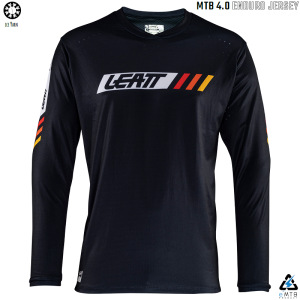 Dres na kolo Leatt MTB Enduro 4.0 Jersey Black 2024