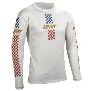 Dres na kolo Leatt MTB Enduro 4.0 Jersey Cream 2025