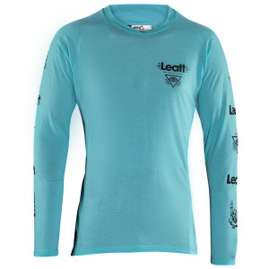 Dres na kolo Leatt MTB Gravity 2.0 Jersey Aqua 2024