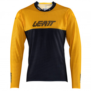 Dres na kolo Leatt MTB Gravity 4.0 Jersey Gold 2024