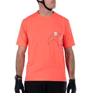 Dres na kolo Leatt MTB Trail 1.0 X-Flow Jersey Neon 2025