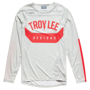 Dres na kolo TroyLeeDesigns Skyline AIR LS Jersey Aircore Cement