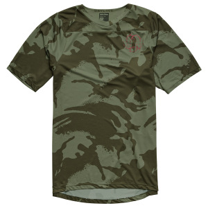 Dres na kolo TroyLeeDesigns Skyline SS Jersey Shadow Camo Olive 2024