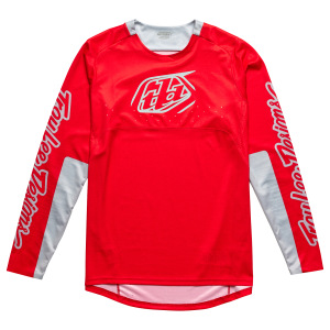 Dres na kolo TroyLeeDesigns Sprint Jersey Icon Race Red 2024