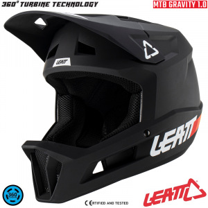 Integrální MTB helma LEATT MTB 1.0 Gravity Helmet V23 Black 2025