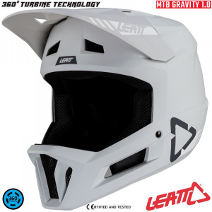 Integrální MTB helma LEATT MTB 1.0 Gravity Helmet V24 Steel 2026