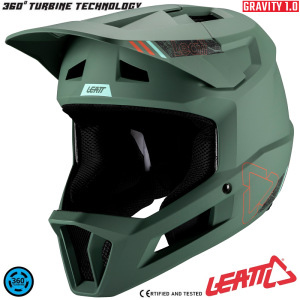 Integrální MTB helma LEATT MTB 1.0 Gravity Helmet V25 Teal 2026