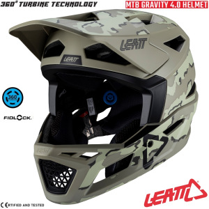 Integrální MTB helma LEATT MTB 4.0 Gravity V25 Desert 2025