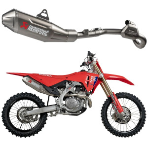 Kompletní systém Akrapovič Evolution Line Titanium Full System Honda CRF450R 25-26