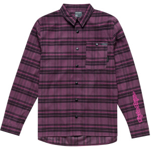Košile na kolo TroyLeeDesigns Grind Flannel YD Plaid Deep Purple