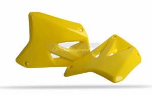Kryty chladičů Polisport Radiator Shroud Suzuki RM125 / RM250  01-11