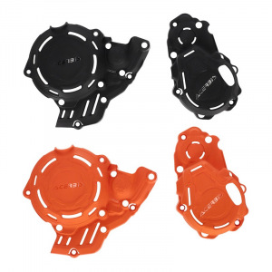 Kryty na víka motoru Acerbis X-Power Protection KTM EXC250F EXC350F Husqvarna FE250 FE350 24-..
