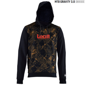 Mikina na kolo Leatt MTB Gravity 3.0 Hoodie Timber